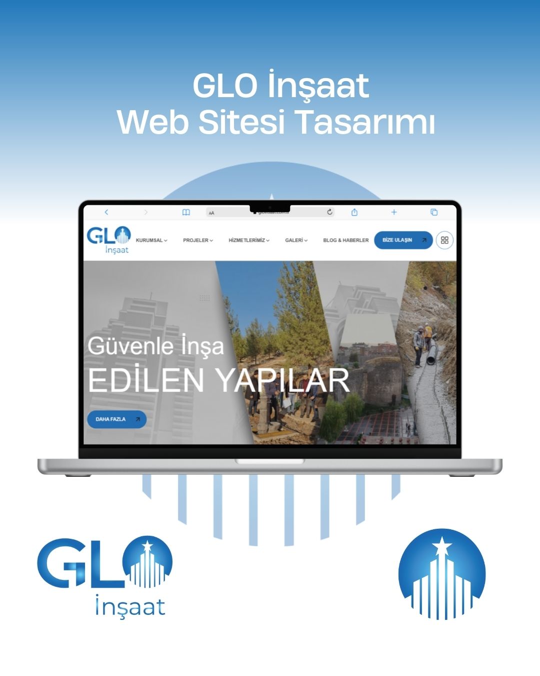 Glo İnşaat Kurumsal Site